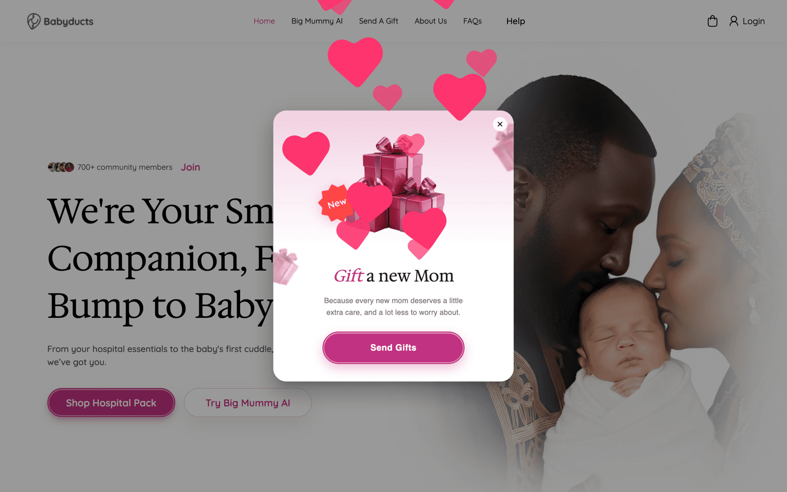 Babyducts — product screenshot