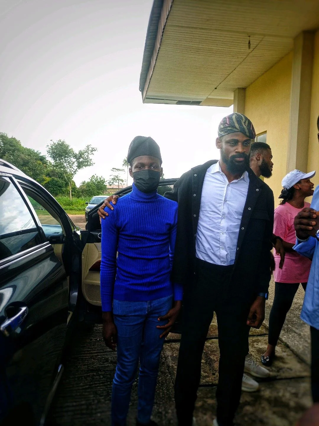 With Tunde Onakoya.